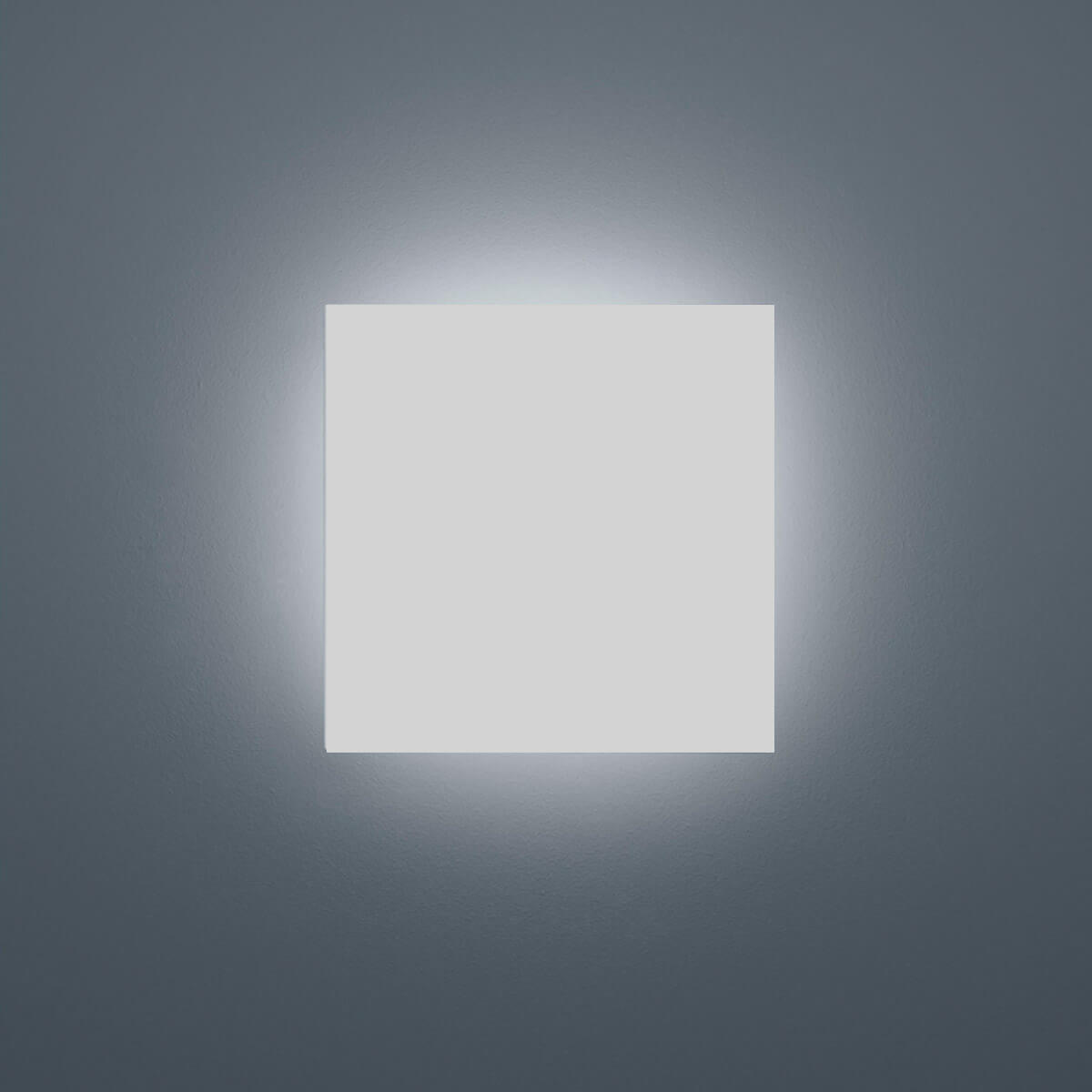 Helestra Air LED Außenwandleuchte, weiß matt