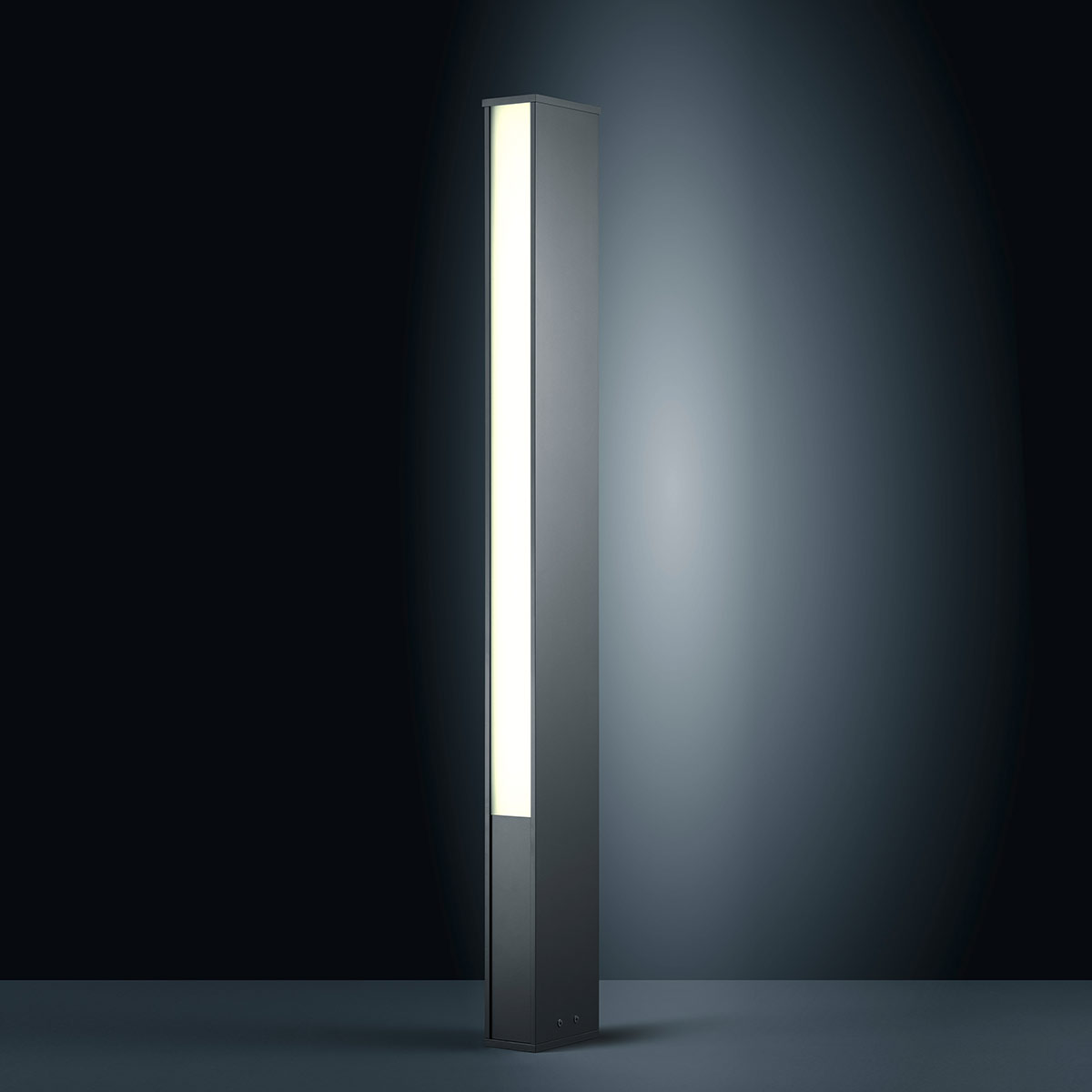 Helestra Tendo LED Außenstehleuchte, graphit Tendo LED Pollerleuchte, Höhe: 125 cm