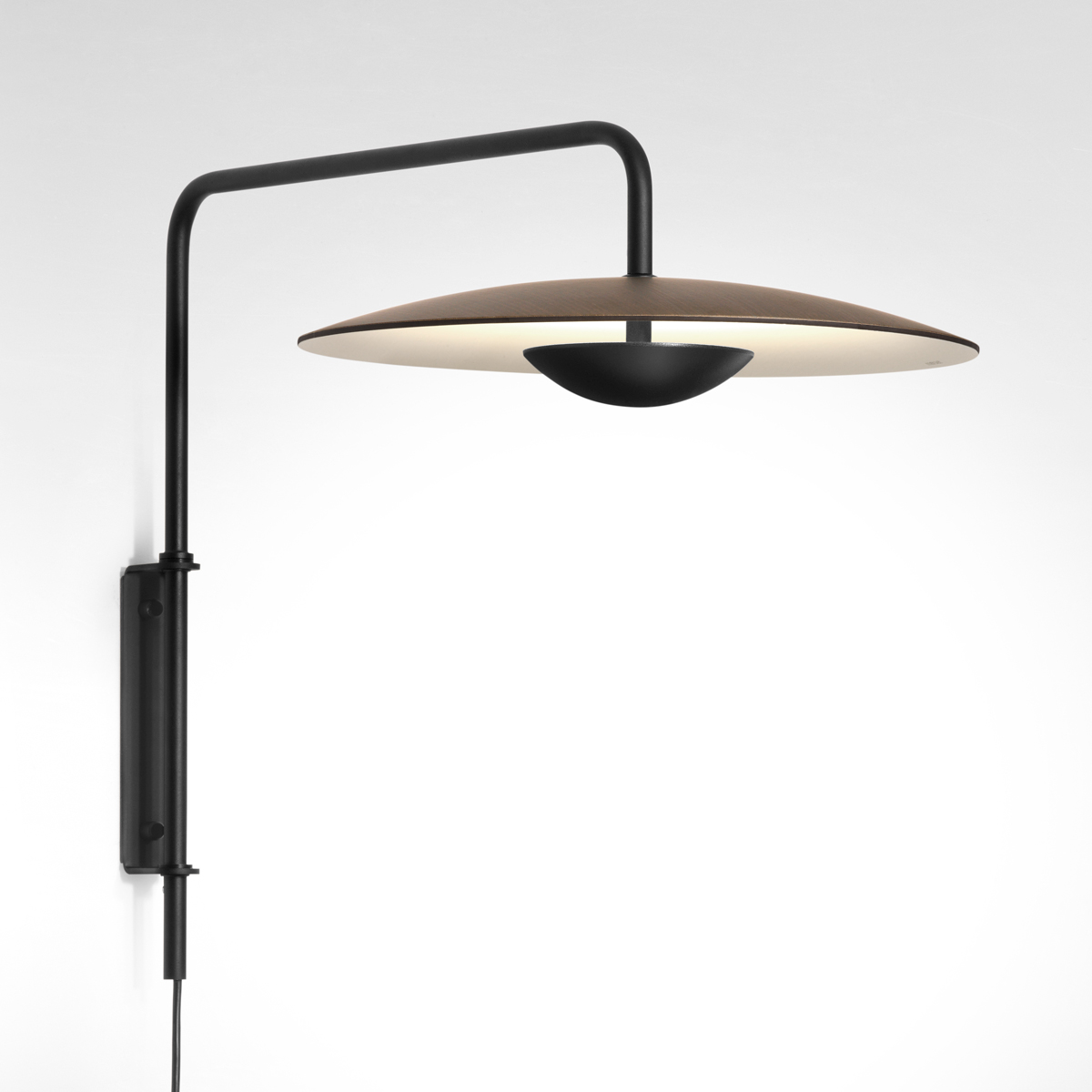 Marset Ginger A LED Wandleuchte, Wenge
