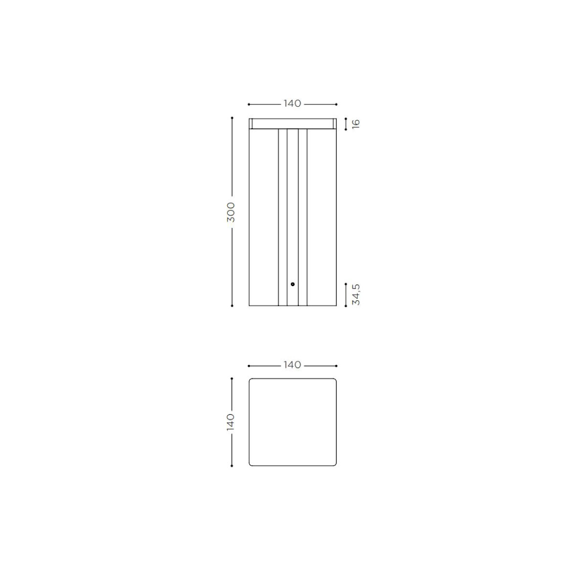 Mir X 30 LED Pollerleuchte