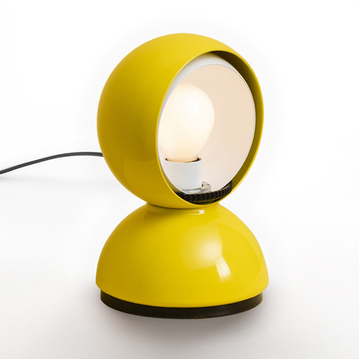 Artemide Eclisse Tavolo, gelb glänzend