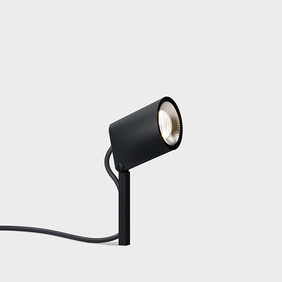IP44.DE Stic Spike LED Bodenleuchte / Spießstrahler, Höhe: 30 cm, deep black (schwarz)
