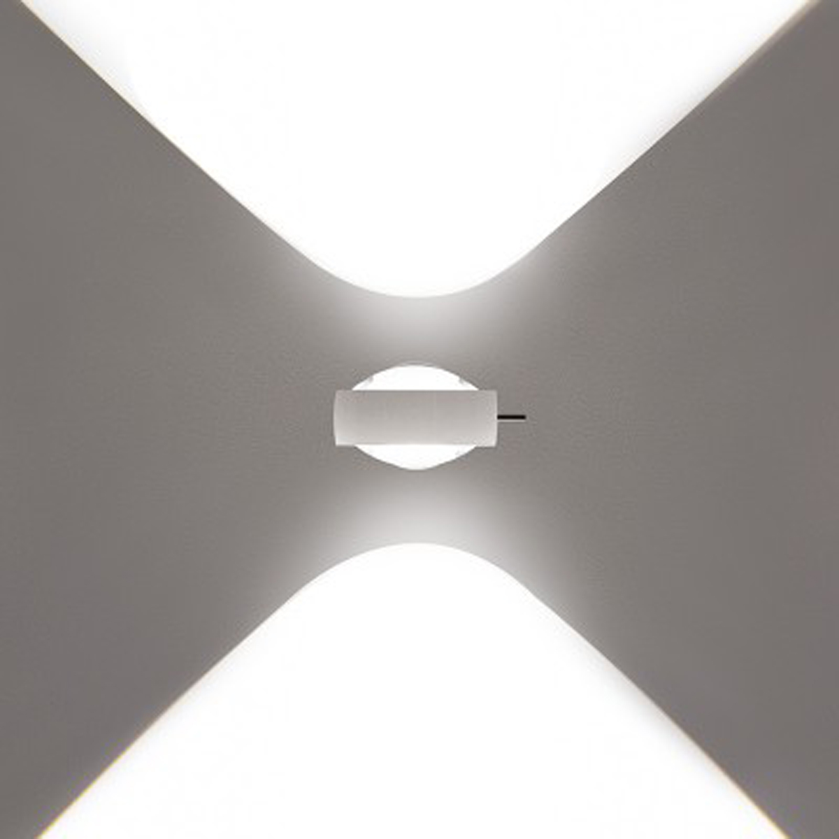 Occhio Sento D verticale up LED Wandleuchte, Lichtwirkung