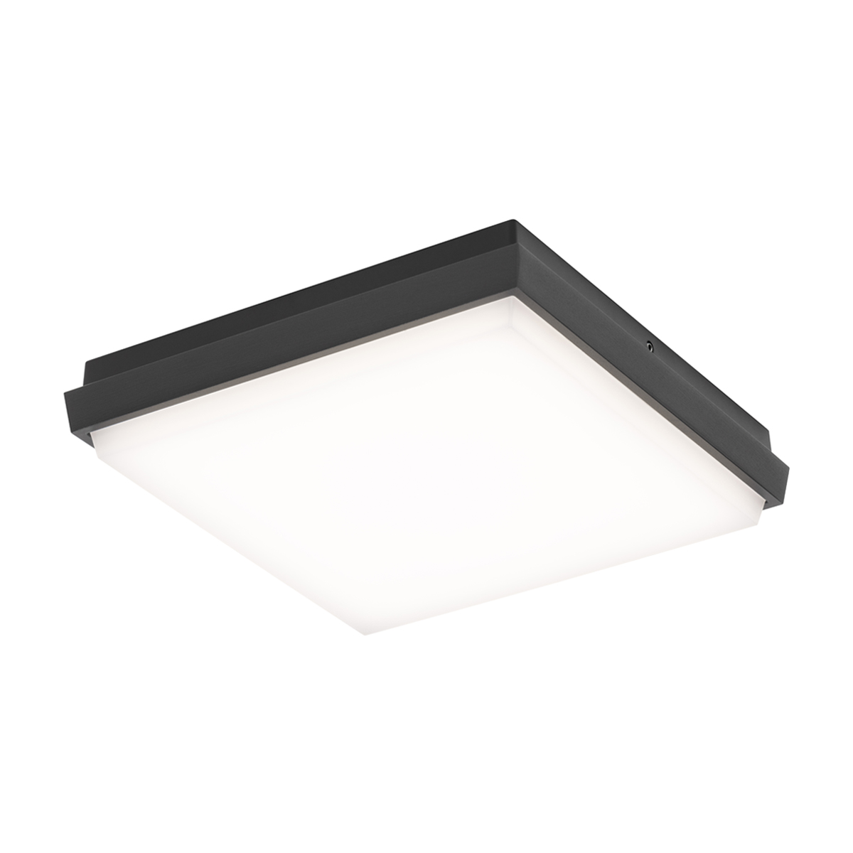 LCD Außenleuchten 5060/5061/5062 LED Wand- / Deckenleuchte, 24 x 24 cm, graphit
