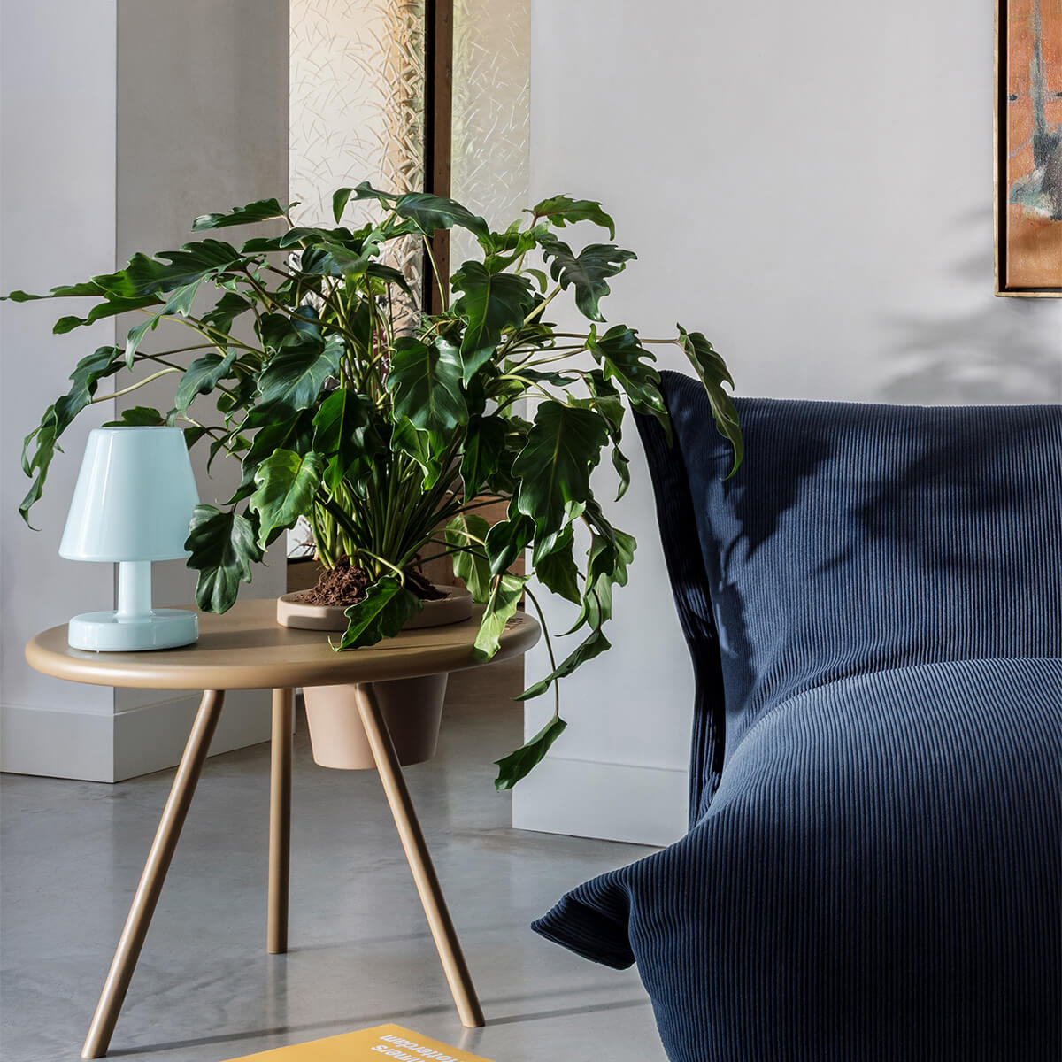 Fatboy Edison the Ambiance LED Akkuleuchte, Polar Blue (blau)