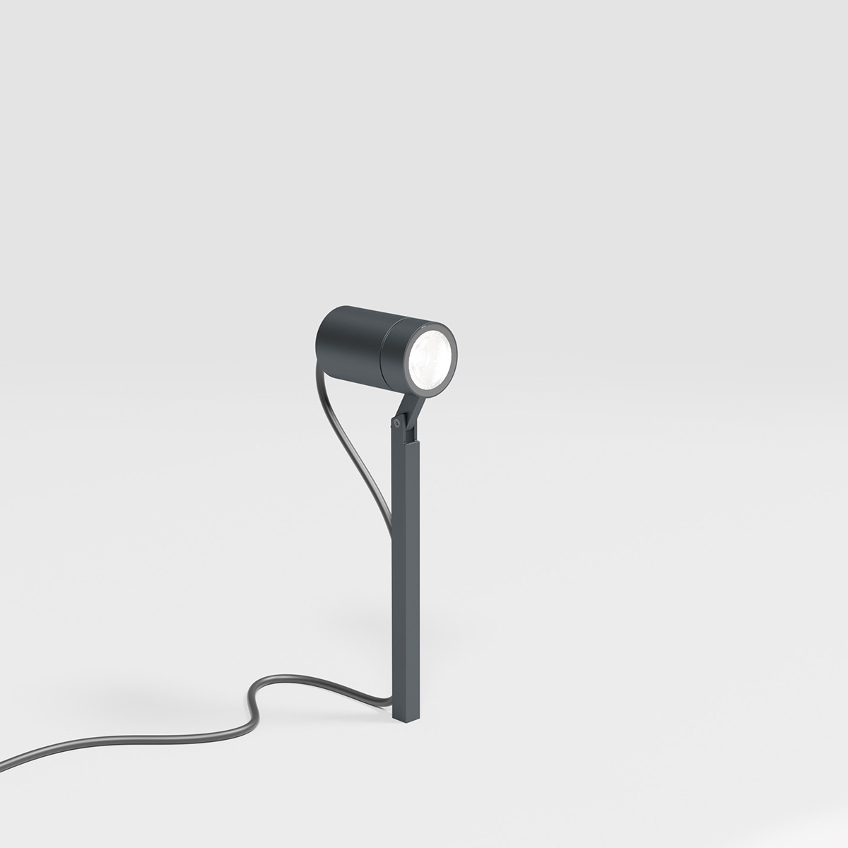 IP44.DE Piek 25 LED Spießstrahler, antracite (anthrazit)