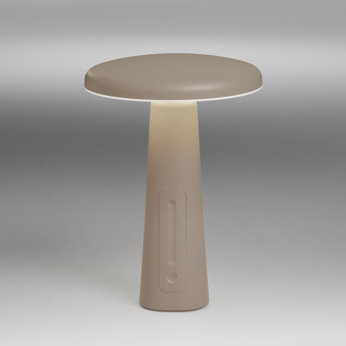 LupiaLicht Mate LED Akkuleuchte, taupe