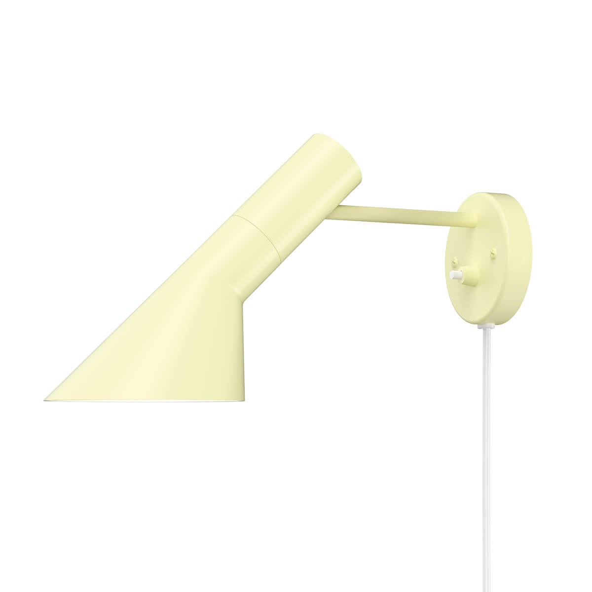 Louis Poulsen AJ Wandleuchte, Soft lemon