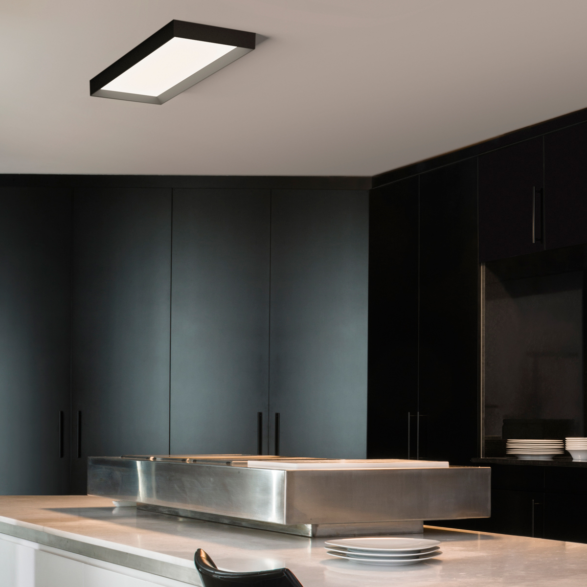 Vibia Up 4452 Deckenleuchte, graphitgrau matt