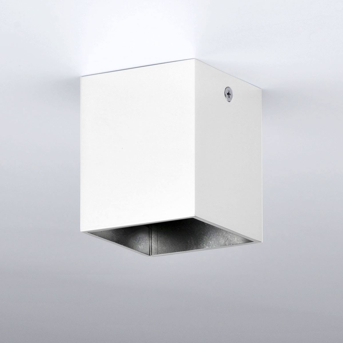 Milan Mini Dau LED Deckenleuchte, seidenweiß
