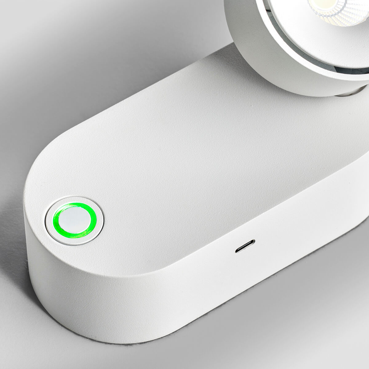 LupiaLicht Bloc LED Akkuleuchte, weiß