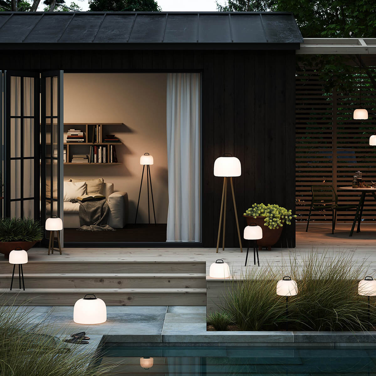 Nordlux Kettle To-Go Akkuleuchten-Kollektion, verschiedene Ausführungen