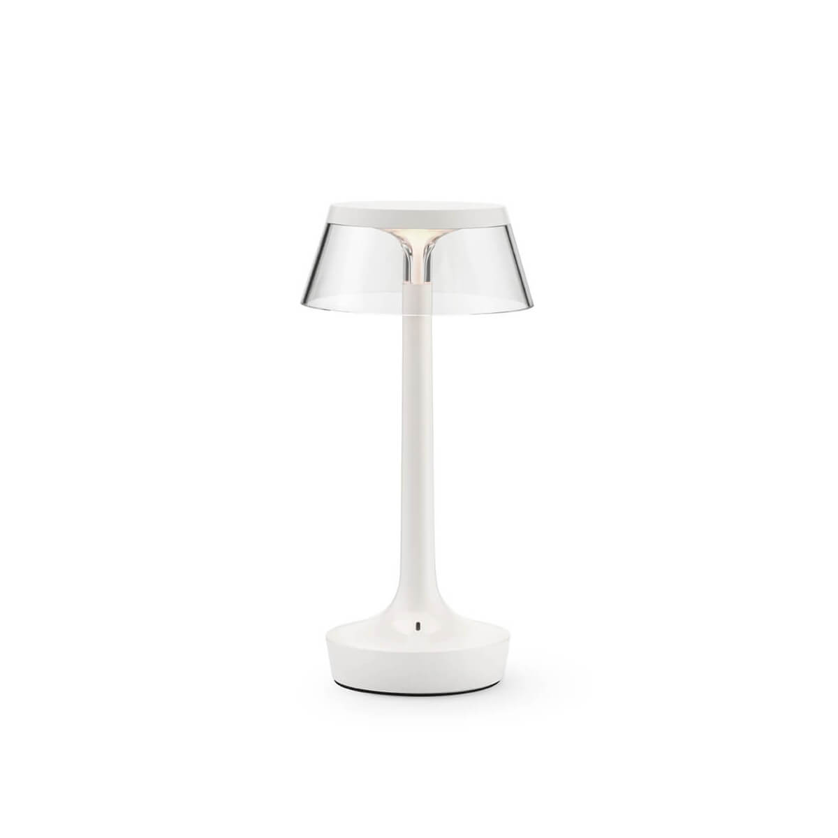 Flos Bon Jour Unplugged LED Akkuleuchte, Almond white (weiß)