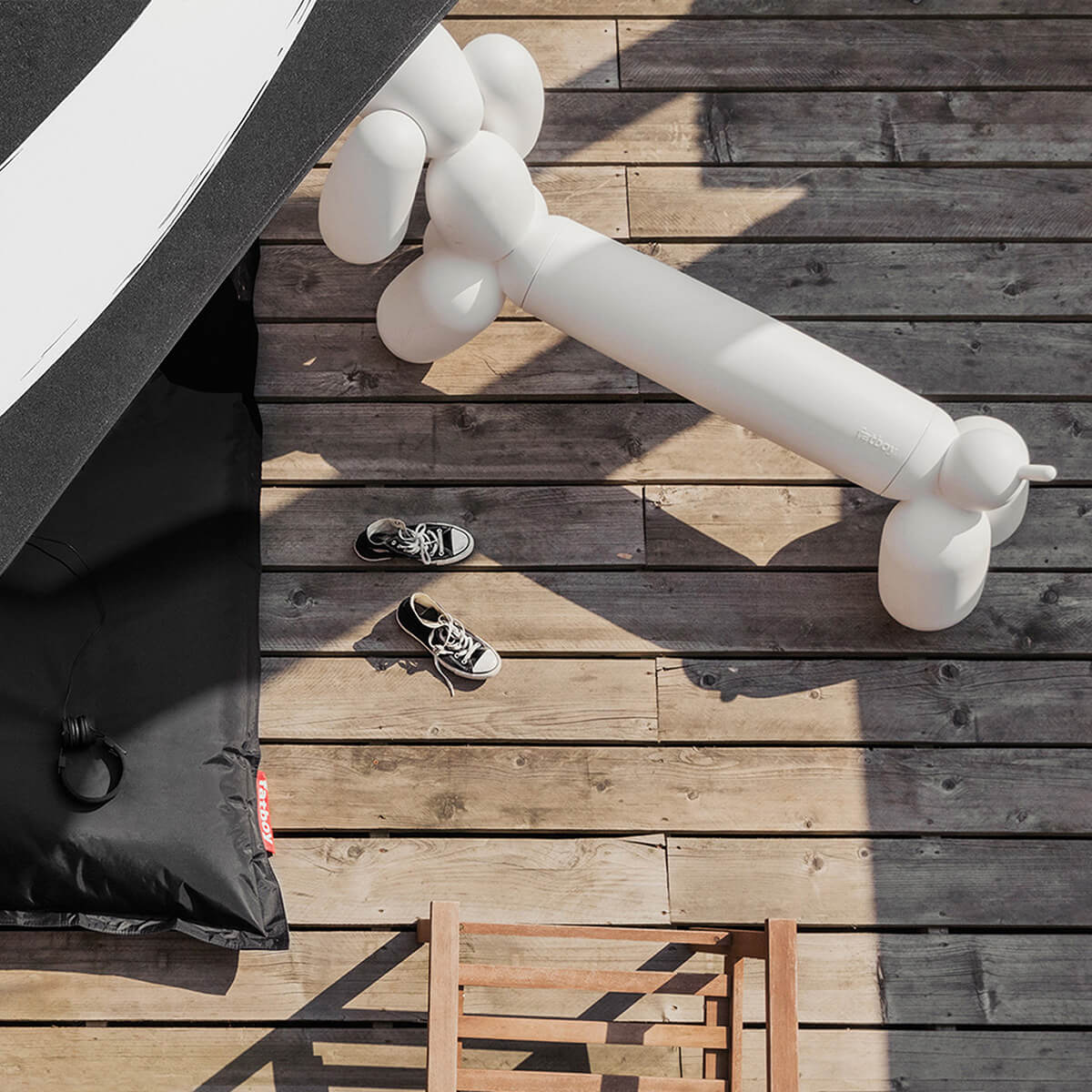 Fatboy Attackle! Bank, weiß