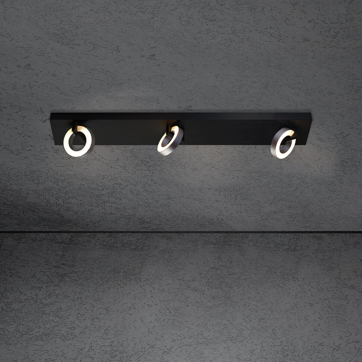 schwarz / anthrazit eloxal