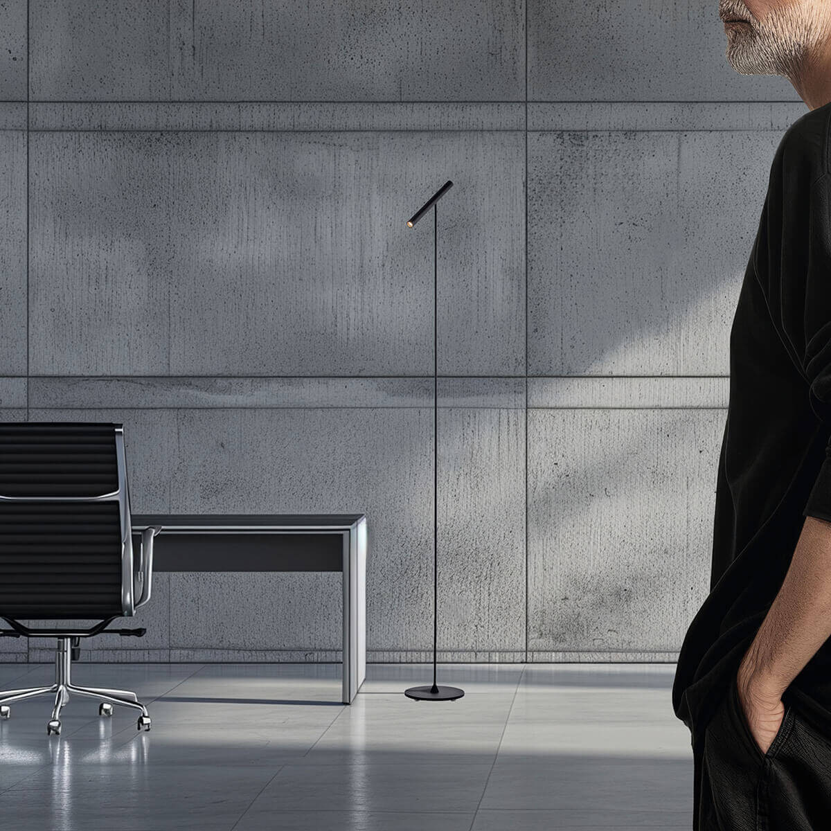 Neuhaus Pure Tutua LED Stehleuchte, schwarz