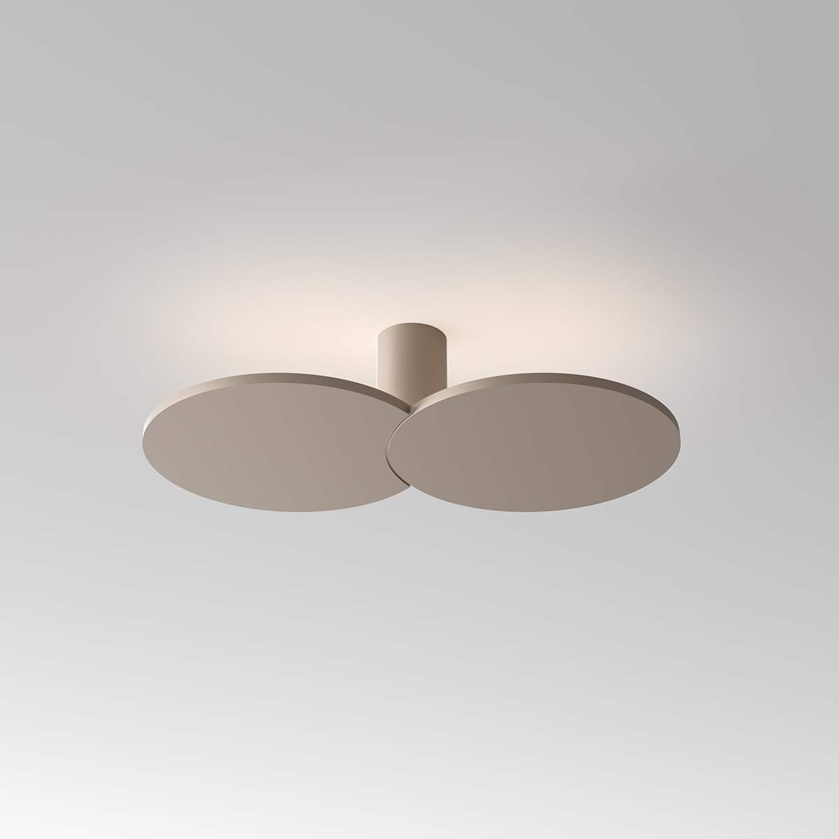 Rotaliana Collide H1 LED Wand- / Deckenleuchte, 2700 K, bronzefarben