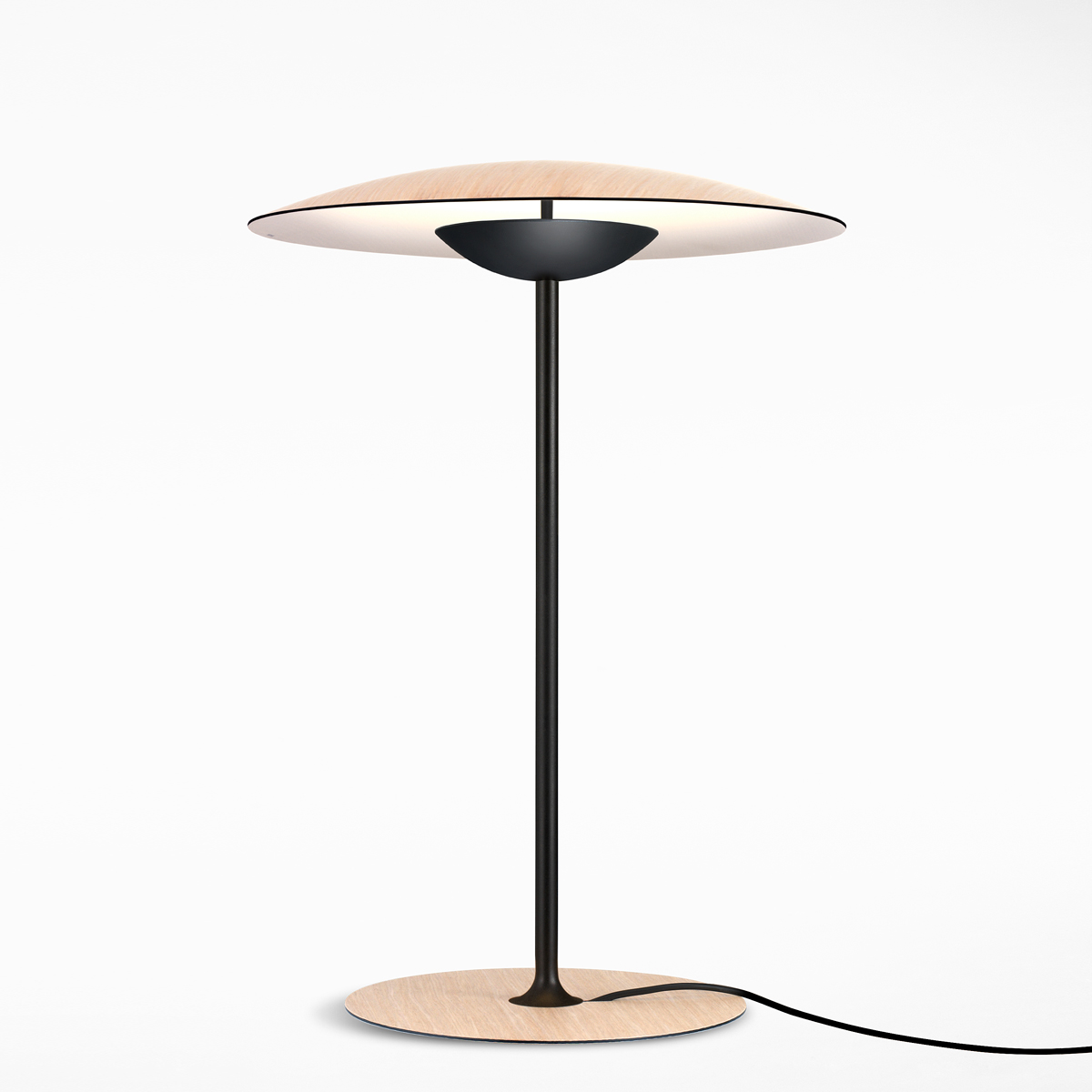 Marset Ginger S LED Tischleuchte, Eiche