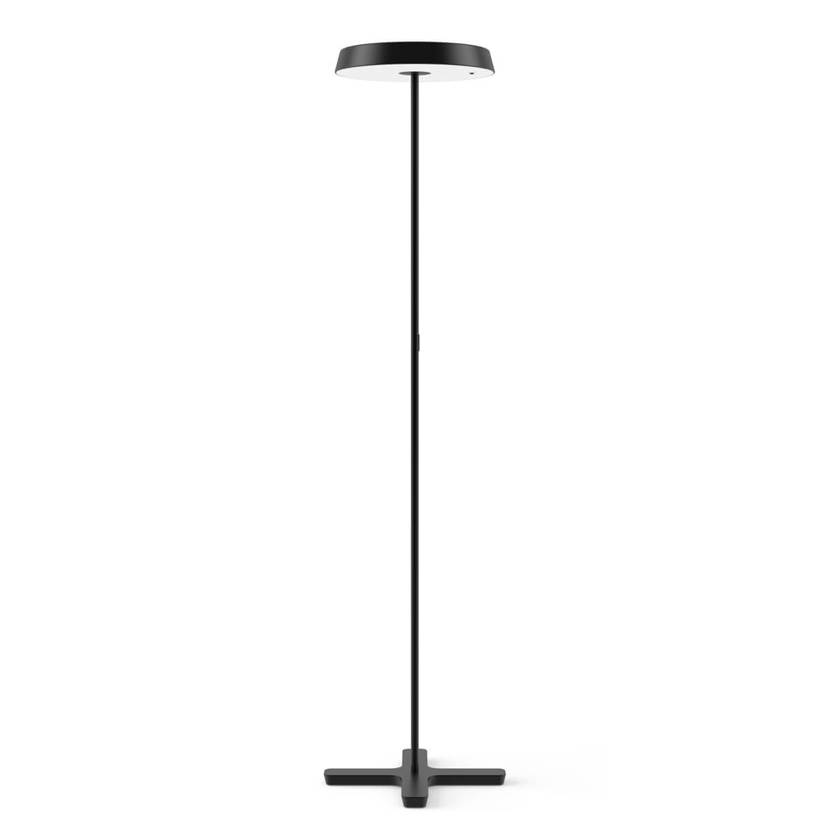 Belux Koi-S LED Stehleuchte, mit Dimmer, schwarz