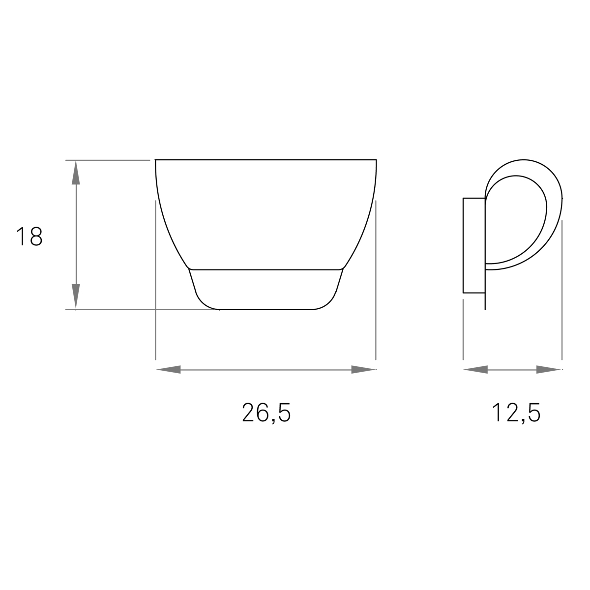 LZF Lamps Pleg LED Wandleuchte