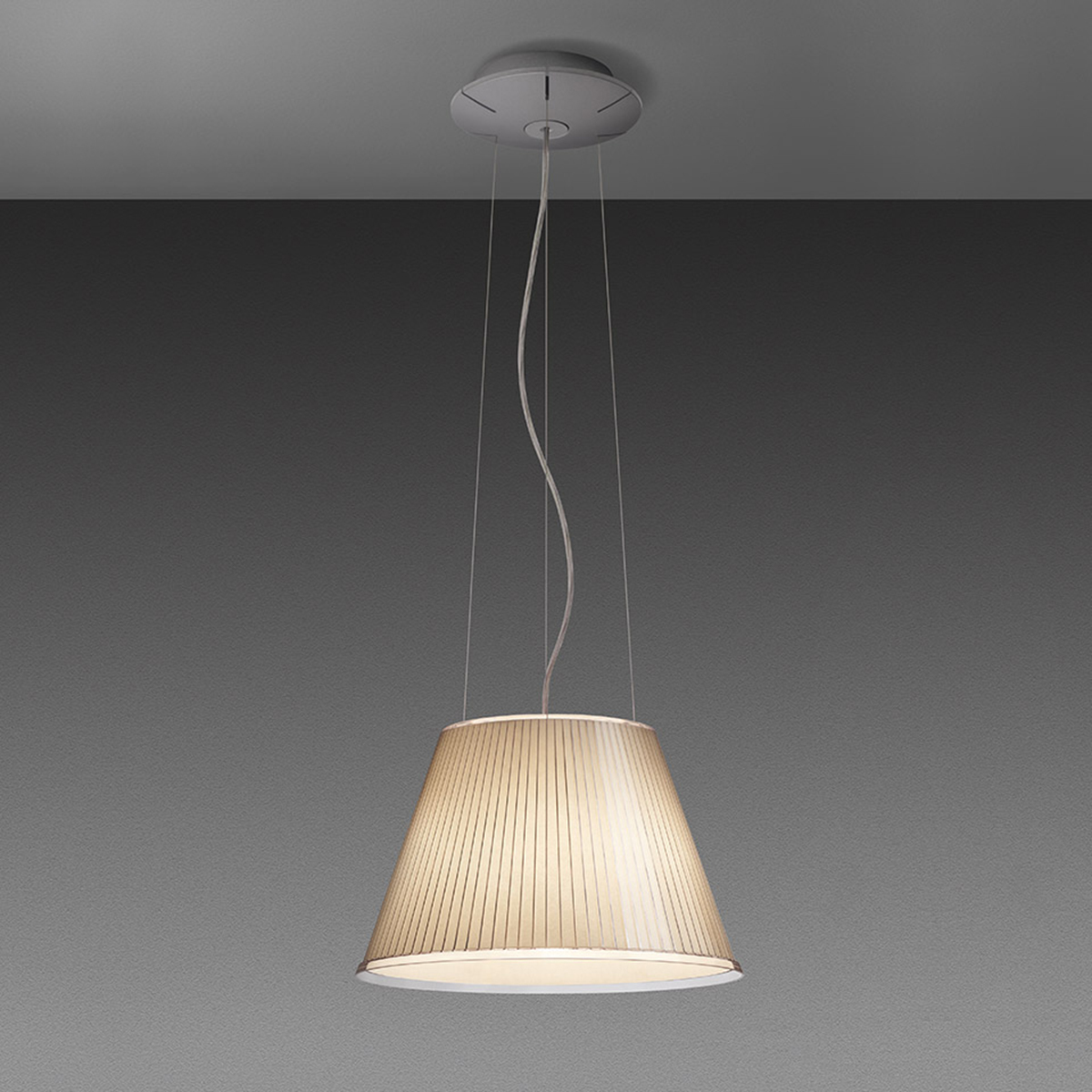 Artemide Design Choose Sospensione, Schirm: Pergament