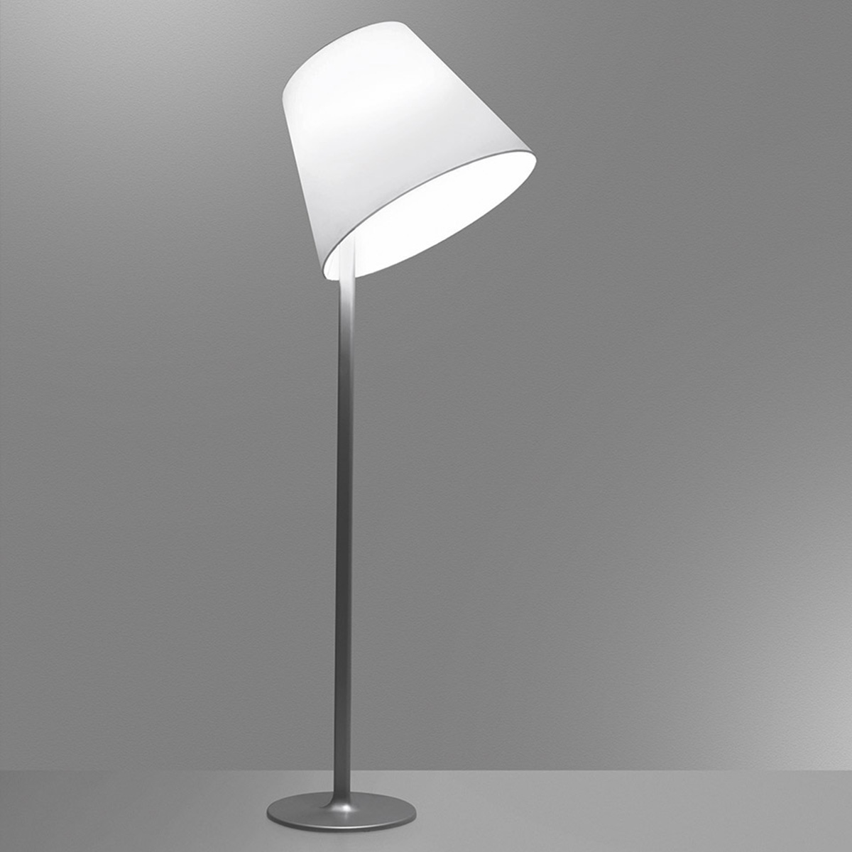 Artemide Melampo Mega Terra, aluminiumgrau