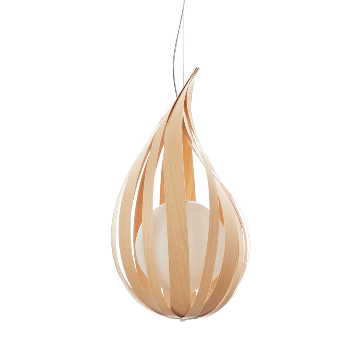 LZF Lamps Raindrop Medium Pendelleuchte, Buche