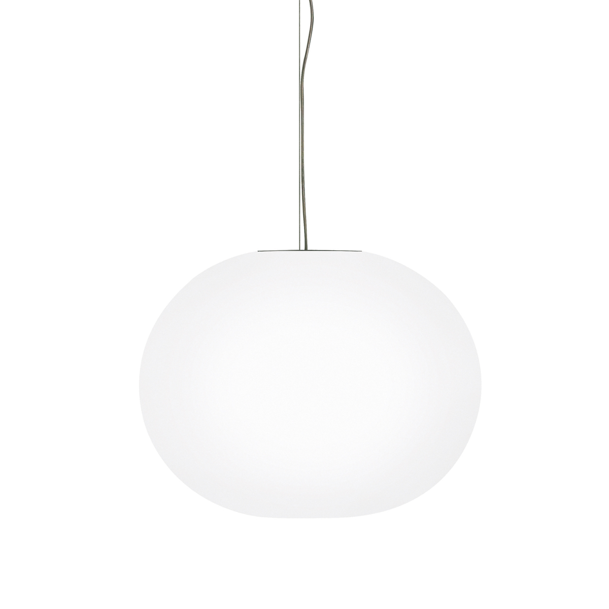 Flos Glo-Ball S Pendelleuchte, S1, Ø: 33 cm, weiß