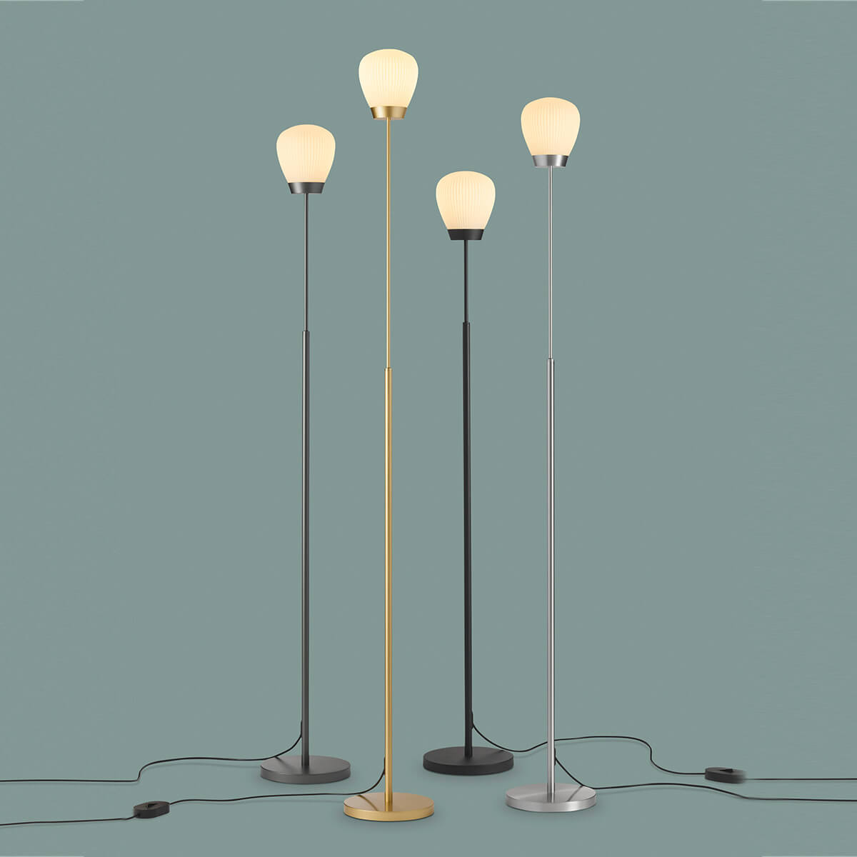 Holtkötter Plissee S Stehleuchte, alle Farbvarianten