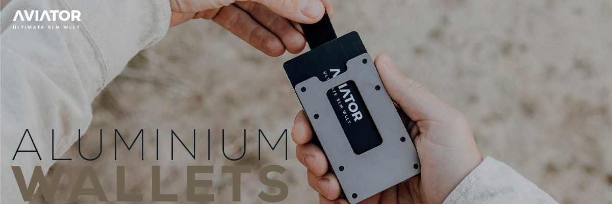 Kategoriebanner Marke Aviator Aluminium Wallet Kategoriebanner Marke Aviator Aluminium Wallet