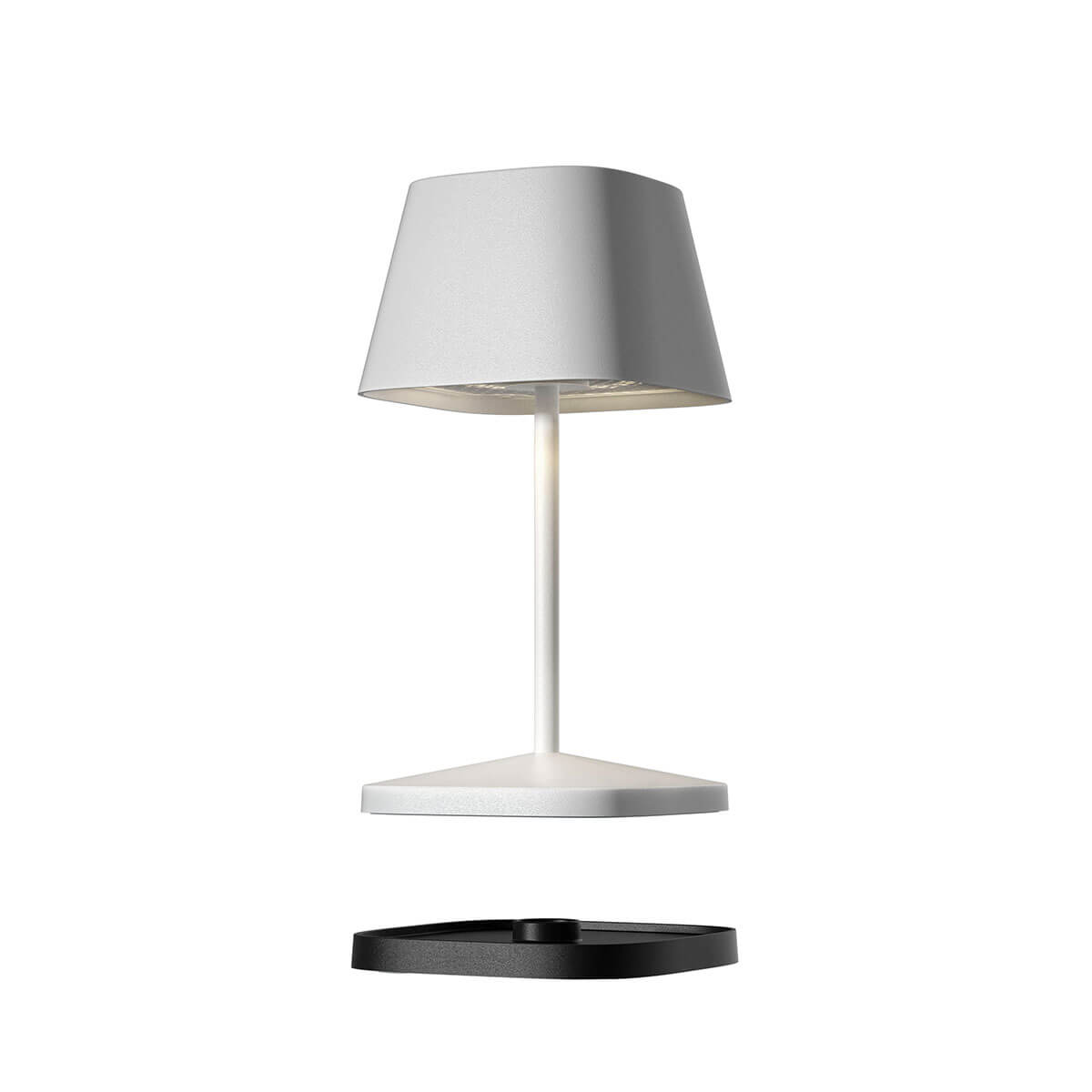Villeroy & Boch Neapel RC LED Akkuleuchte, weiß, inkl. Ladestation