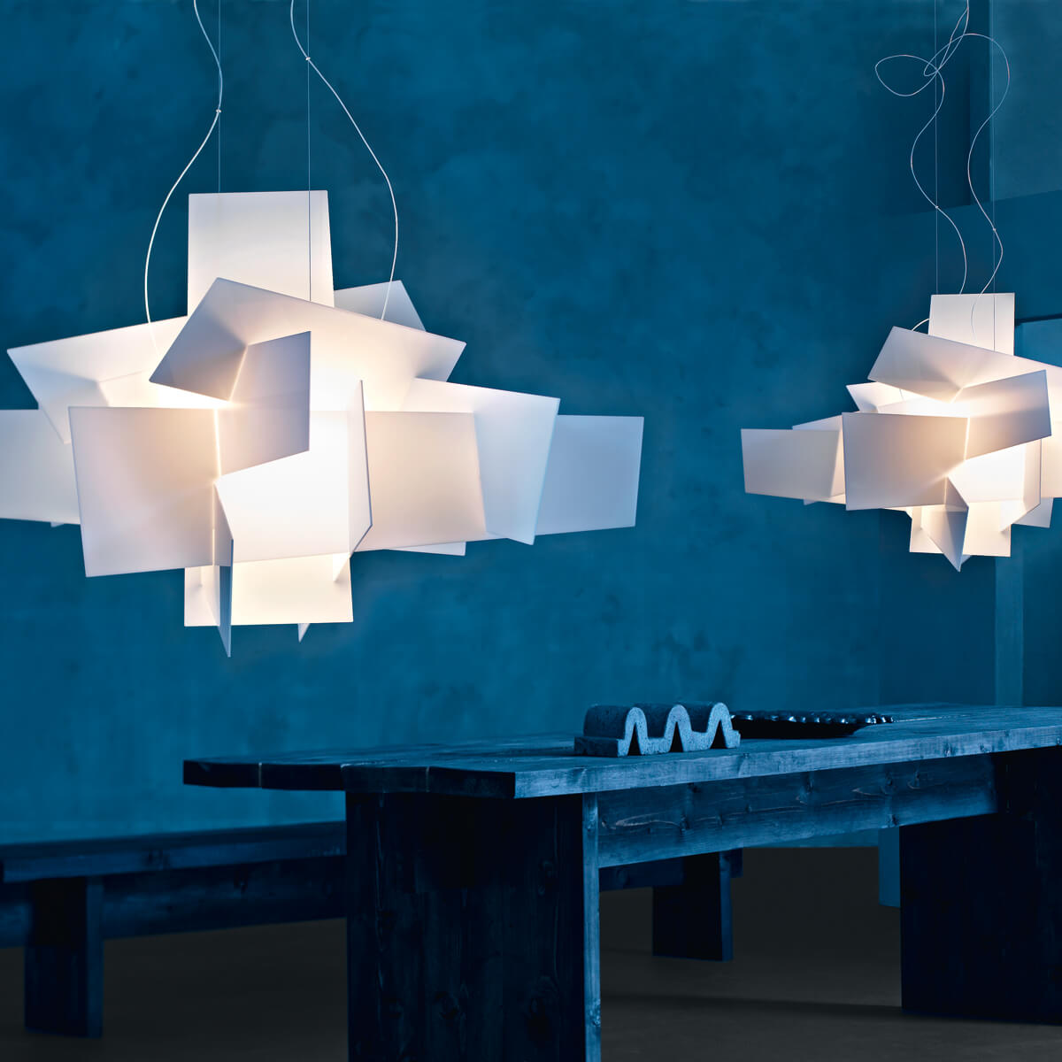 Foscarini Big Bang LED Sospensione, bianco (weiß)
