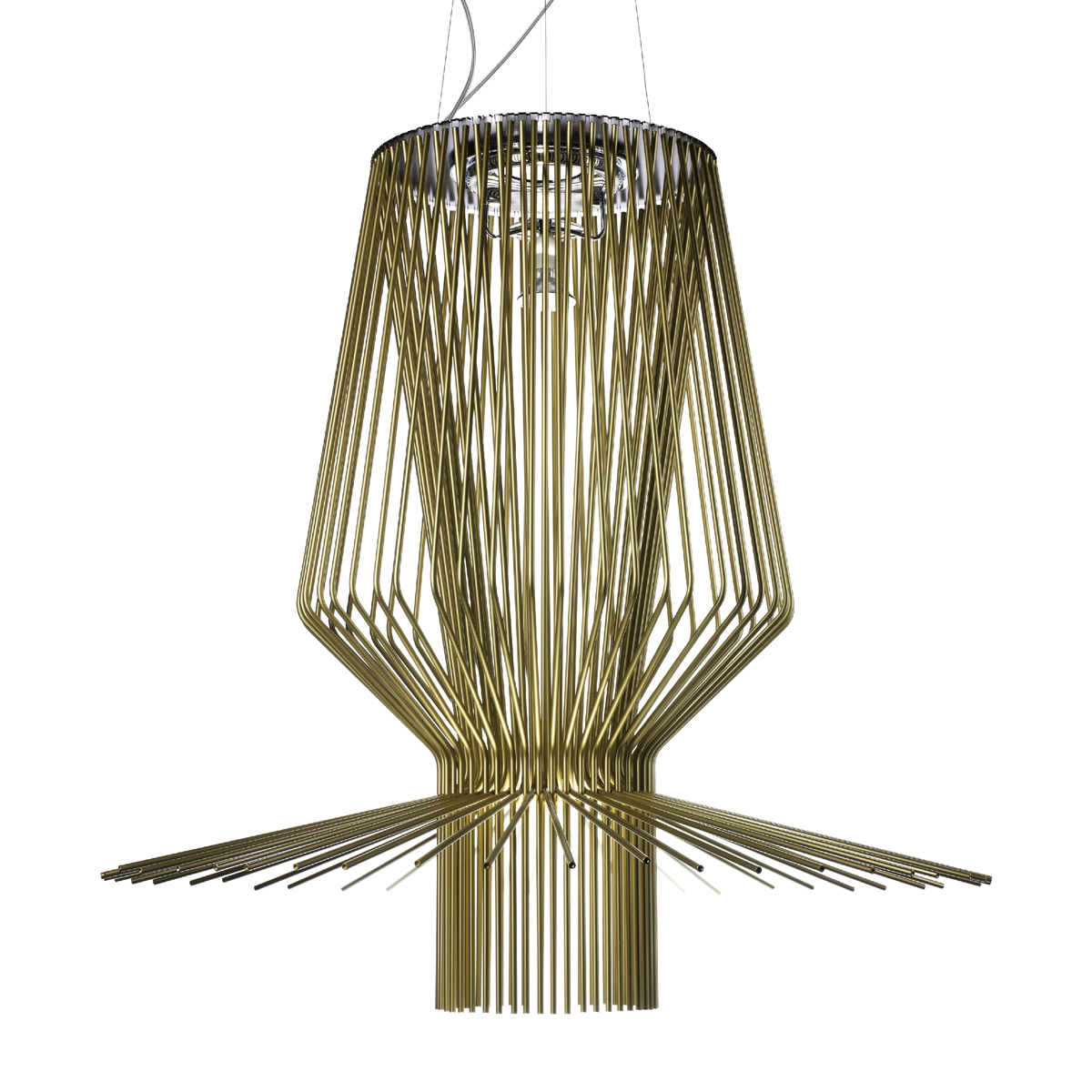 Foscarini Allegro Sospensione, assai, oro (golden)