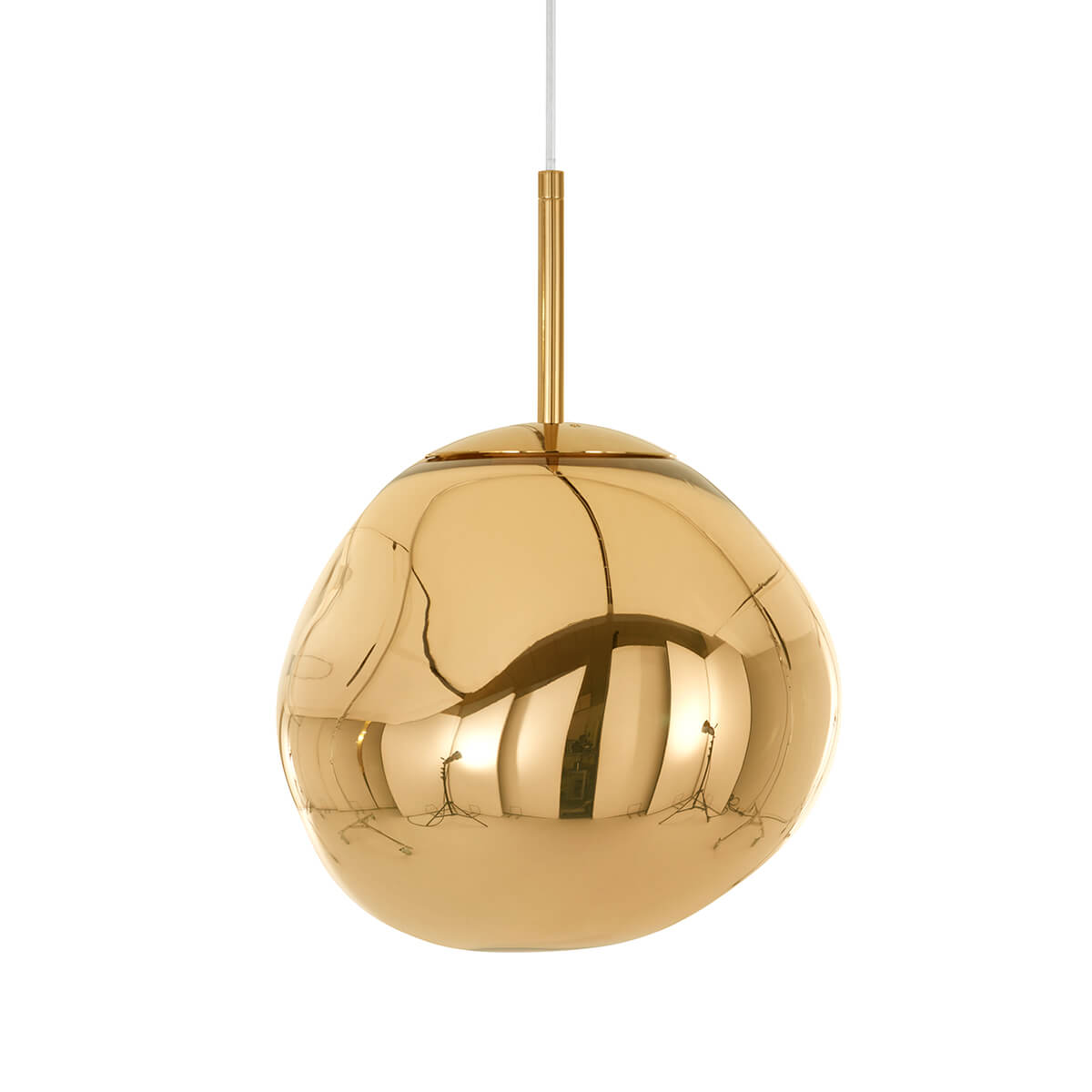 Tom Dixon Melt Mini LED Pendelleuchte, Gold (ausgeschaltet)