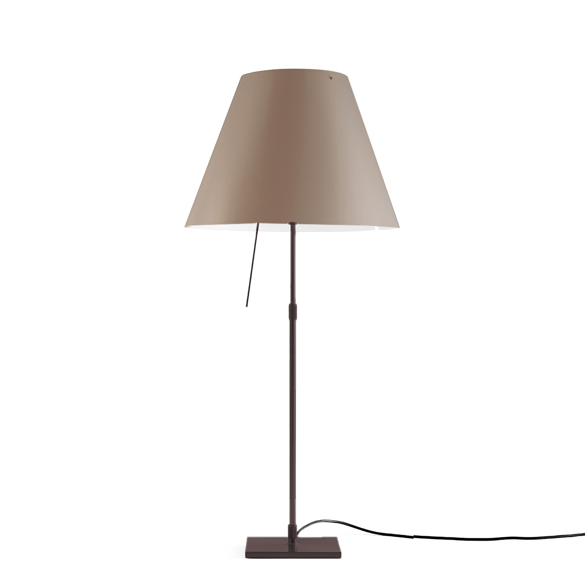 Costanza Tavolo Teleskop mit Touchdimmer, schwarz