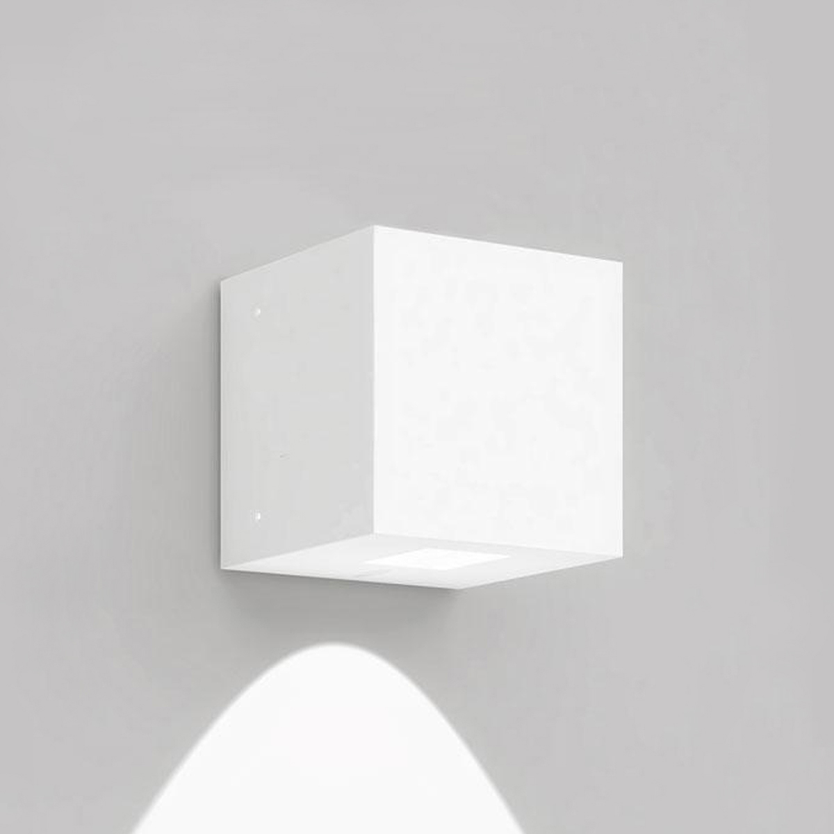 Artemide Outdoor Effetto 14S LED 1L Außenwandleuchte, 1 x 50°, hellgrau