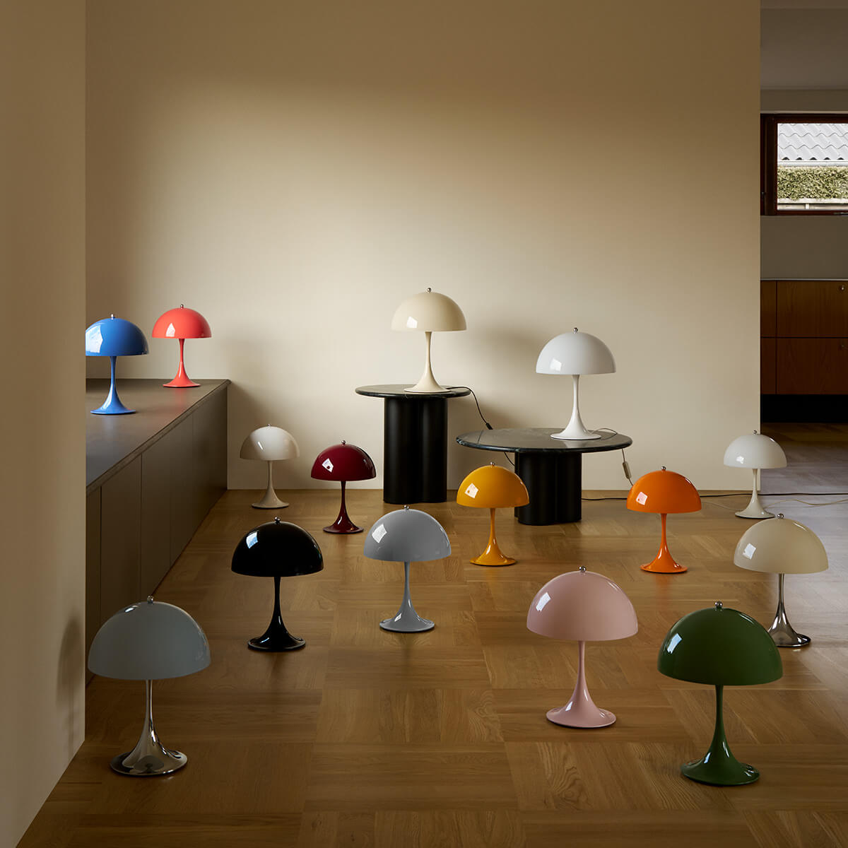 Louis Poulsen Panthella 250 Portable V3 LED Akkuleuchte, verschiedene Ausführungen – Design by Verner Panton