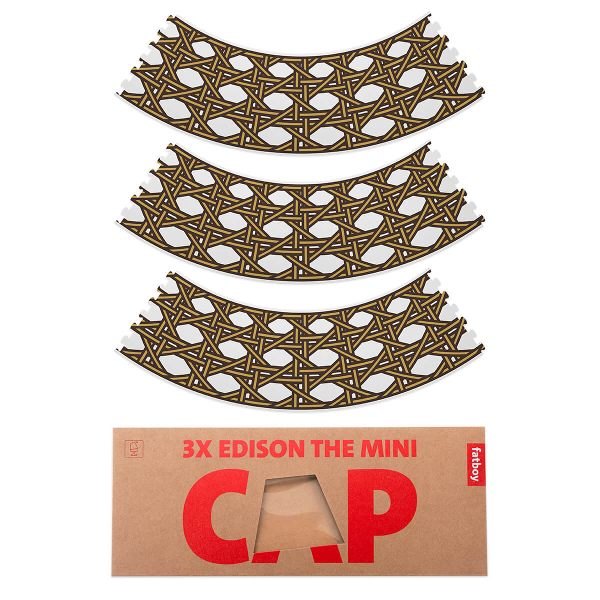 Mini Cappie Mikado, 3er-Set, für Edison the Mini