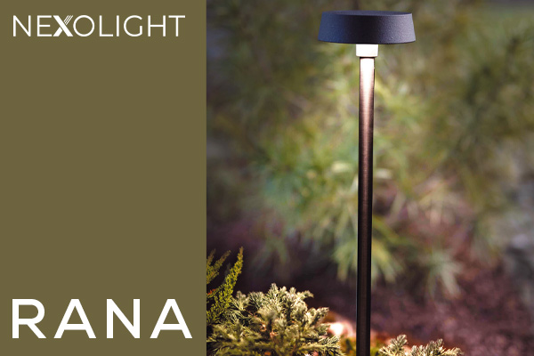 Nexolight Rana garden lights with a slim design for atmospheric lighting of flower beds and pathways