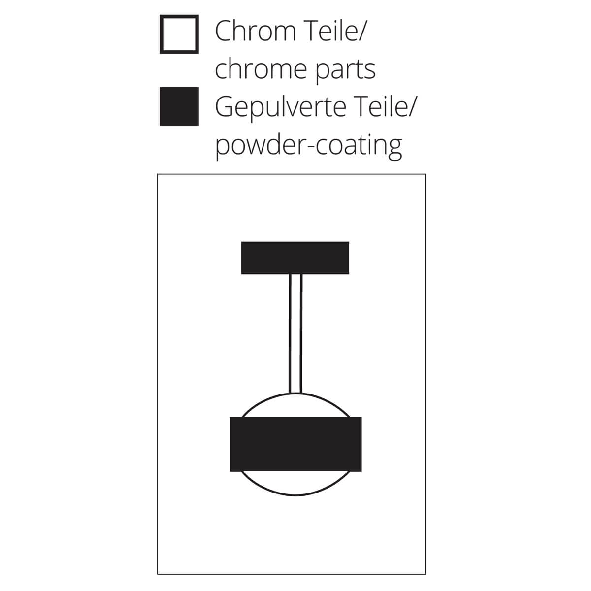 Top Light Puk Mini Eye Ceiling LED Deckenleuchte, Oberflächenbeschaffenheit der Bicolor-Versionen