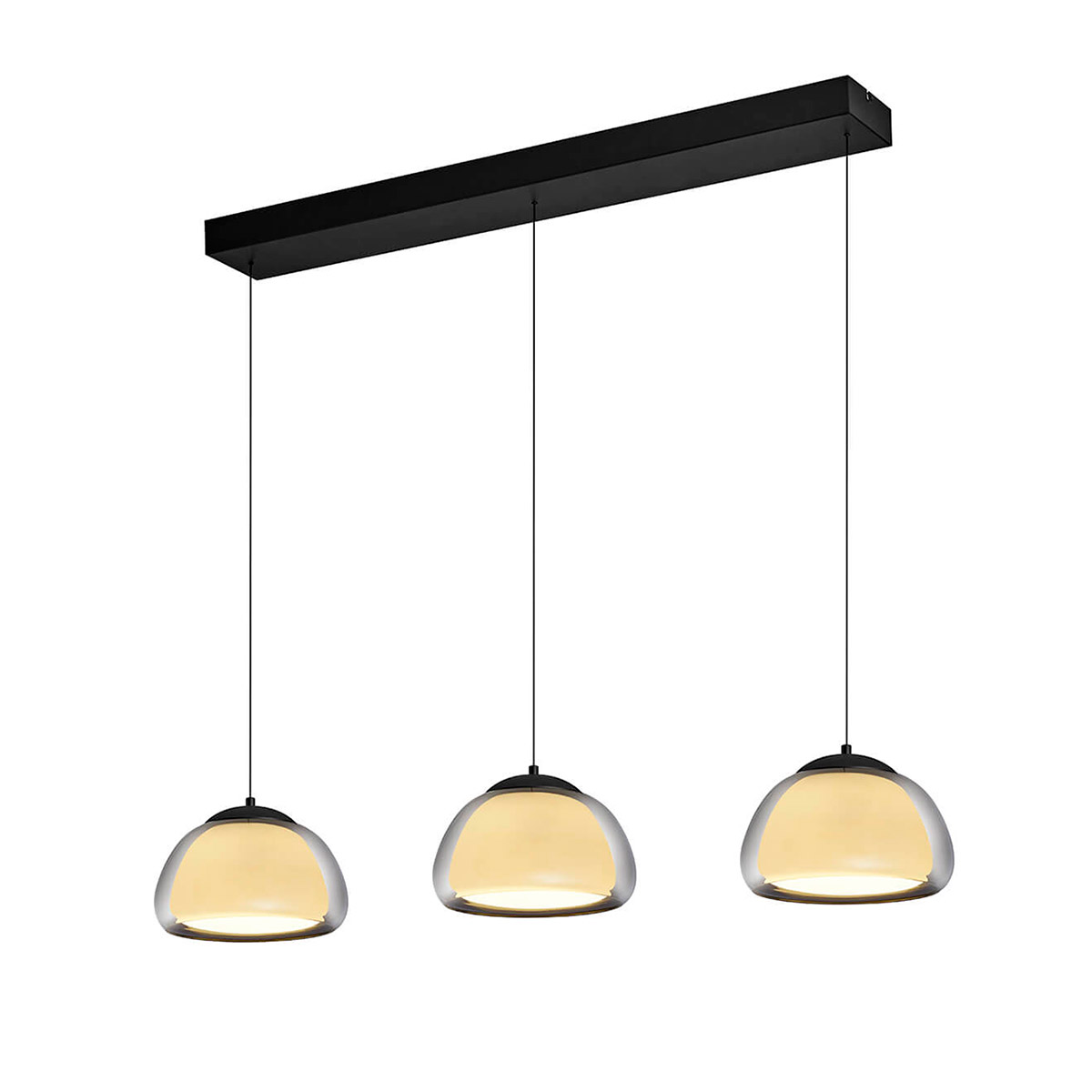 Luxxo LED Pendelleuchte, 3-flg.