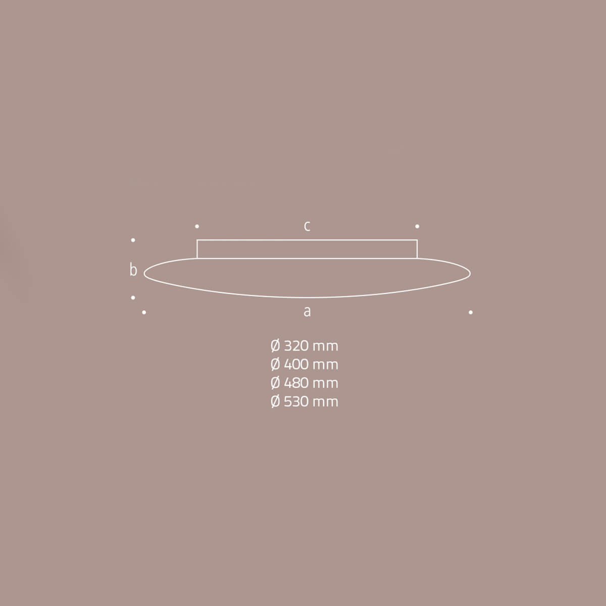 Ciclo LED Wand- / Deckenleuchte
