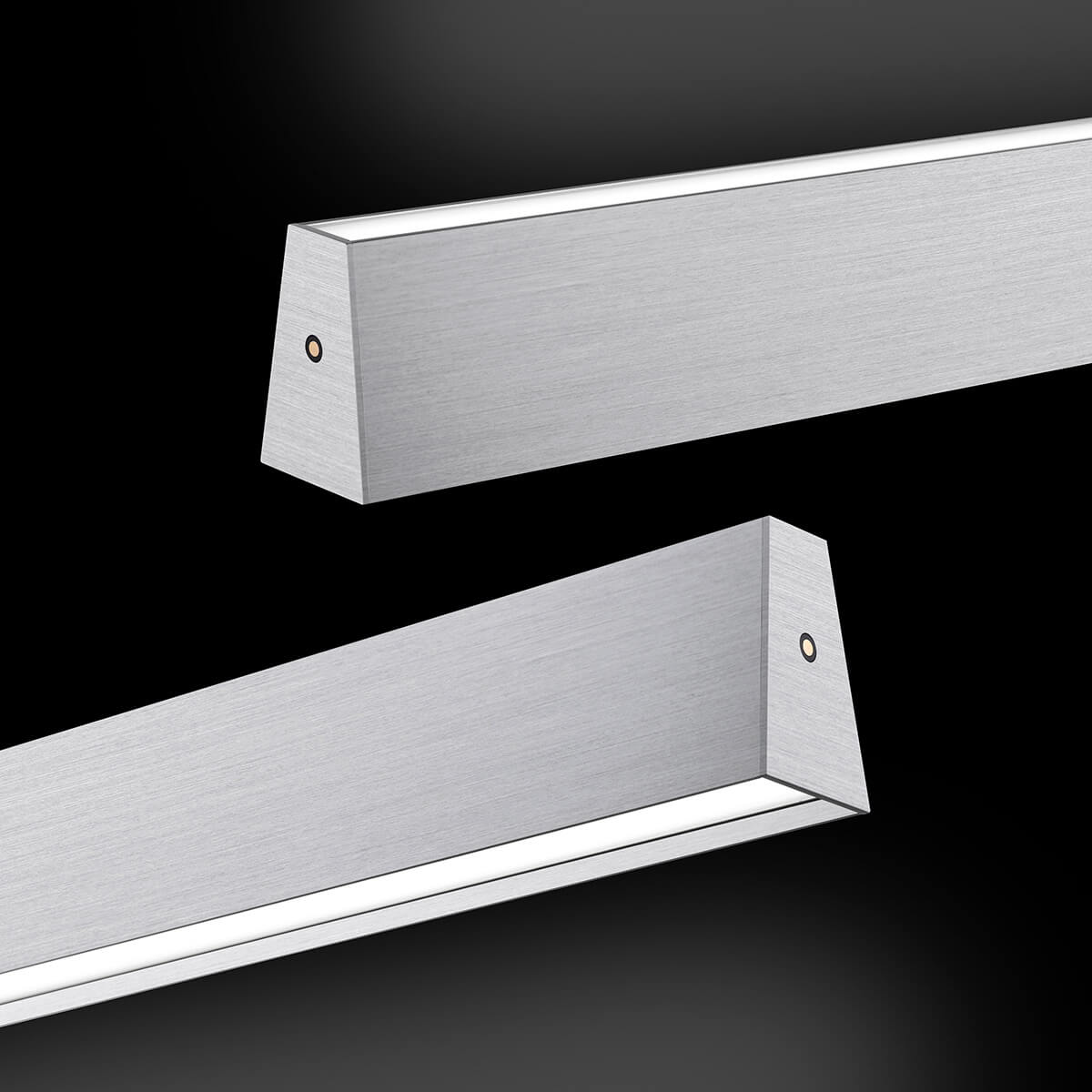 Neuhaus PURE E-Motion LED Pendelleuchte, Aluminium, Tastdimmer