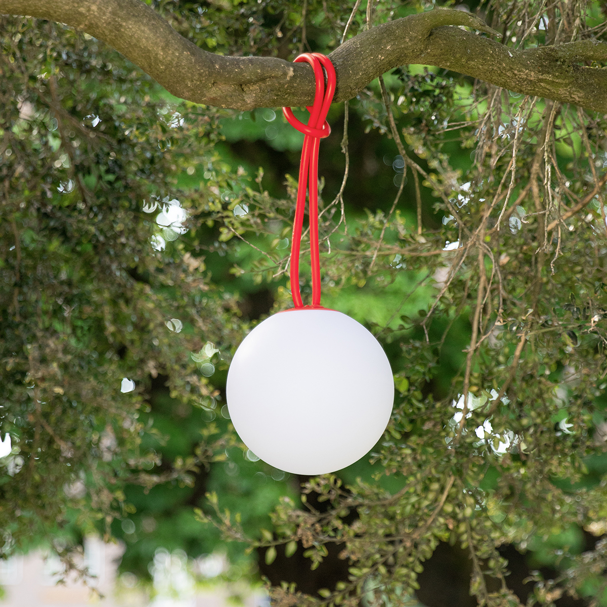 Fatboy Bolleke LED Akku-Pendelleuchte, rot