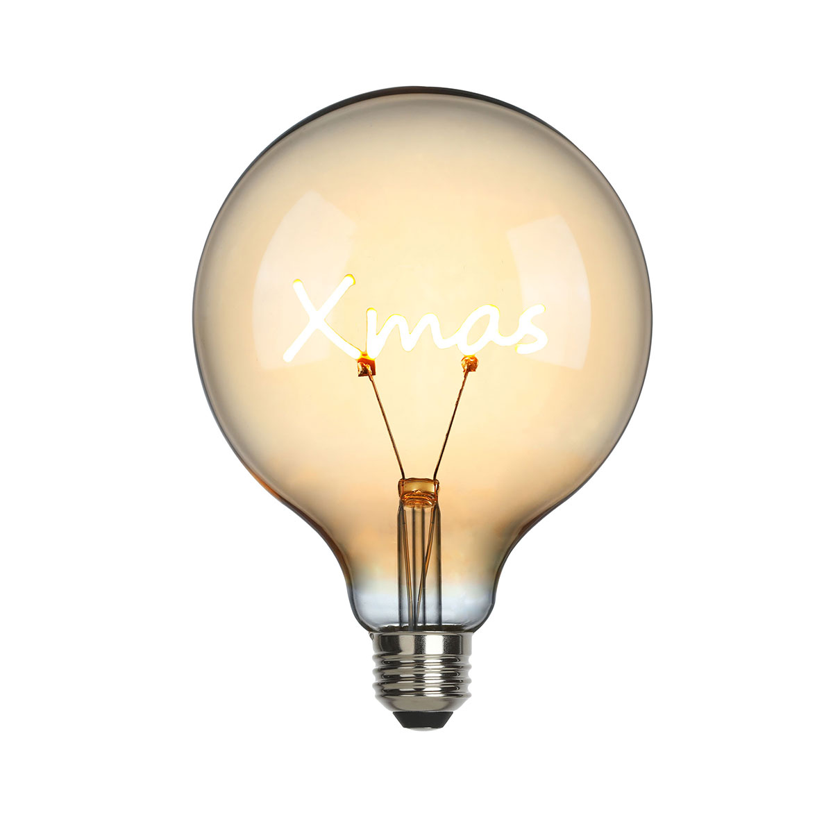 Xmas LED Filament Globelampe E27 Amber, 1,5 W, 2000 K