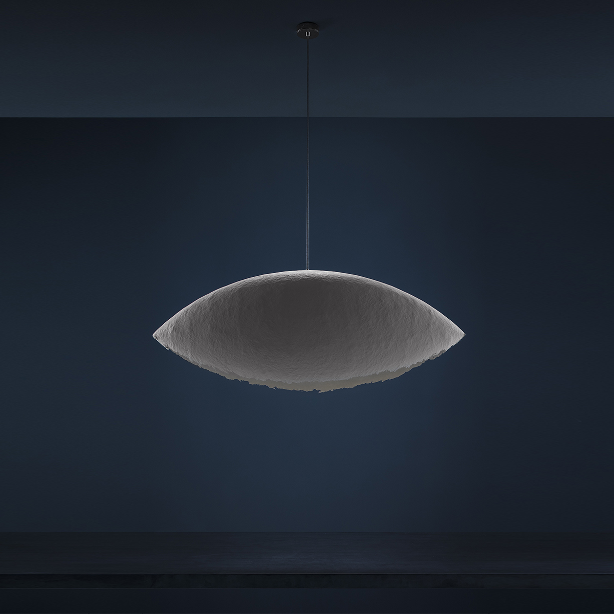 Catellani & Smith PostKrisi 50 / 51 / 52 Pendelleuchte, Länge: 85 cm, weiß