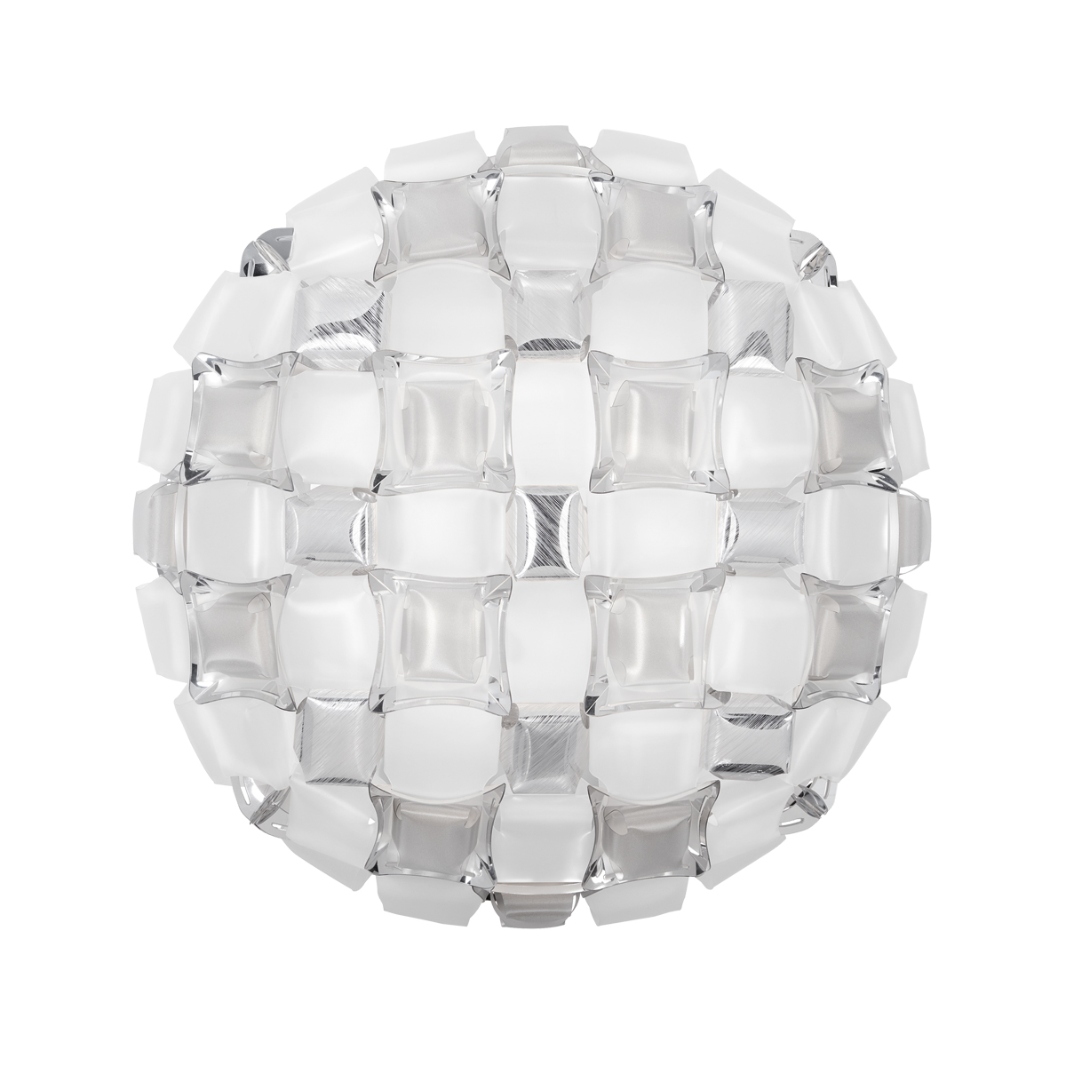 Slamp Mida Ceiling / Wall Large, white/platinum (weiß/platin)