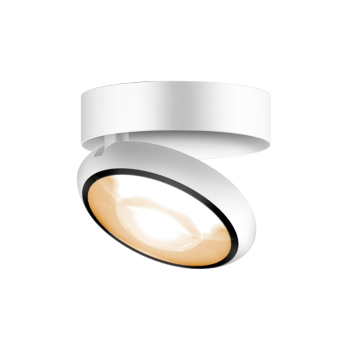 Bruck Blop 3D AC C W LED Wand- / Deckenleuchte, weiß