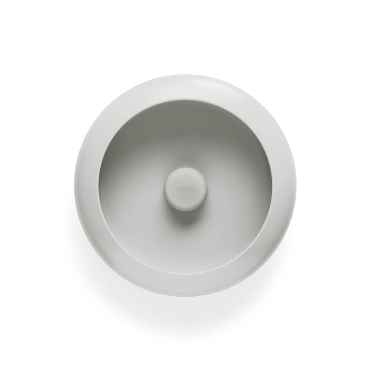 Fatboy Oloha Medium LED Akkuleuchte & Schale, Desert (sandfarben) (ausgeschaltet)