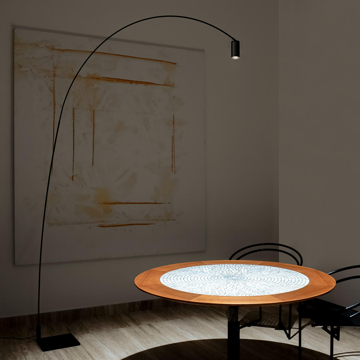 Nemo Fox LED Terra, schwarz matt